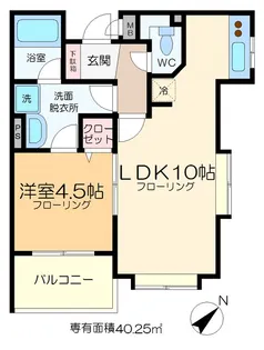 ACCA【2階】の間取り