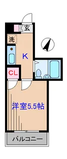 神奈川県横浜市港北区日吉3【マンション】の間取り