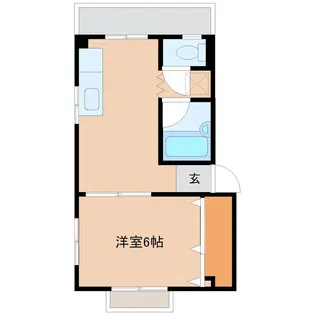 コーポ石井【2階】の間取り