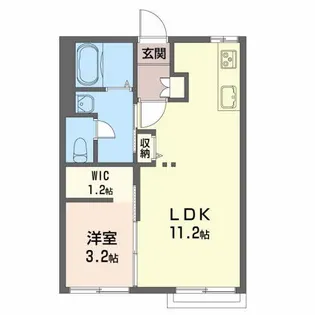 グリーンハイマート【2階】の間取り