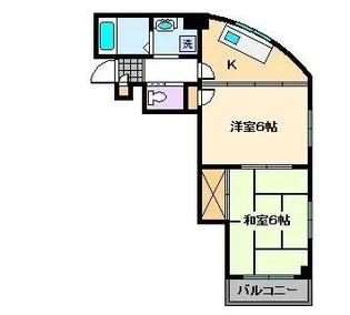 メゾン由紀【2階】の間取り