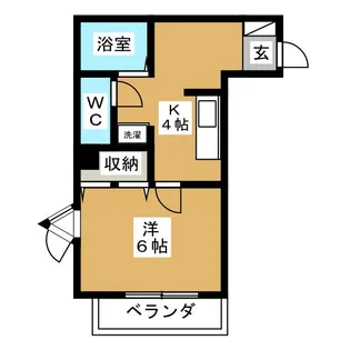 プレジオ馬込【1階】の間取り