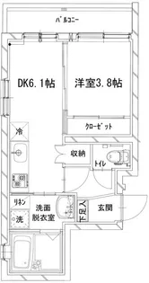 ATLAS COURT【1階】の間取り