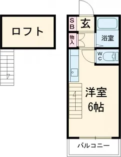 河和田ホームズ【2階】の間取り