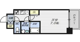MJC都島レガーレ【4階】の間取り