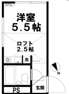 南長崎ヴィレッヂ【2階】の間取り