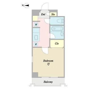 ドエル深大寺【2階】の間取り