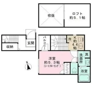 Maison From A【2階】の間取り