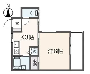 M’s スクエア【4階】の間取り