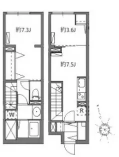 ソラシアレジデンス学芸大学IIの間取り