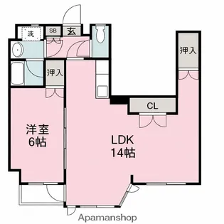 TKH-II【3階】の間取り