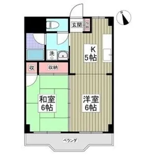 グランドハイツ【5階】の間取り