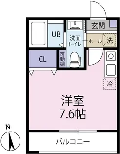 春のそよ風とespresso【2階】の間取り