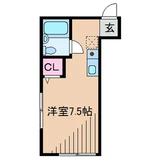 ファミール上の宮A棟【2階】の間取り