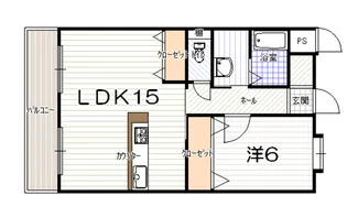 レガーロ五日市【1階】の間取り