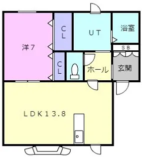 Life-II【1階】の間取り