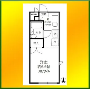 ツインズ N棟【1階】の間取り