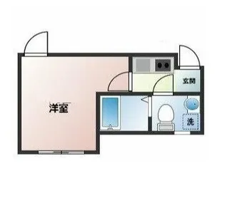 ZEST西新井本町【2階】の間取り