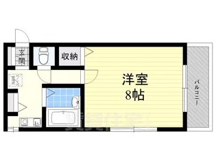 スクリーブ千里北【2階】の間取り