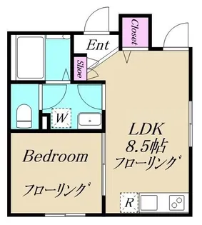 イゾラ・ピナ【3階】の間取り