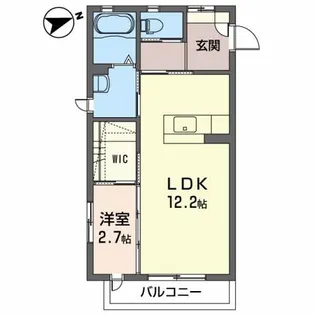 サン レジデンス【2階】の間取り