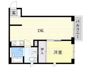 メゾンジュニ【2階】の間取り