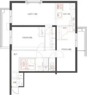 インプルーブ外苑【2階】の間取り