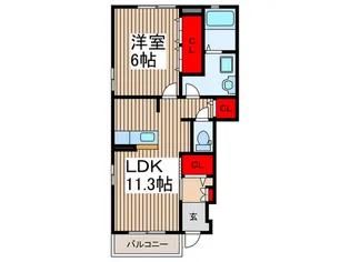 プリミエ-ルホ-ムIII【1階】の間取り