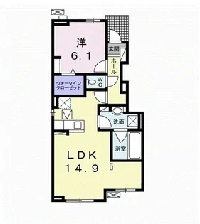 COTARO II【1階】の間取り