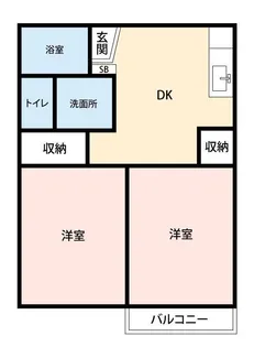 サンライフ桂【2階】の間取り
