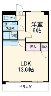 エスポワール ヴァン【4階】の間取り