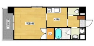 ソフィアコート光町【6階】の間取り