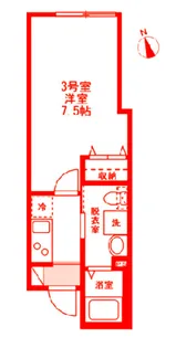 浜風と憩いのラテ【2階】の間取り
