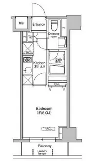プラウドフラット荻窪II【5階】の間取り