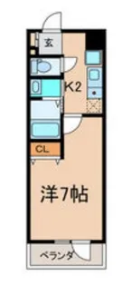 D-コート川崎駅前【5階】の間取り