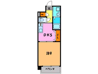 グレ-ス門戸荘II【4階】の間取り