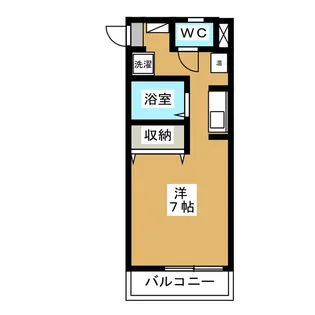 タウンコート【2階】の間取り