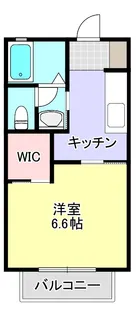 リバティーヒルズII【1階】の間取り