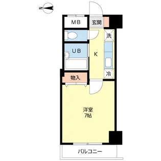 プロシード両国【1階】の間取り