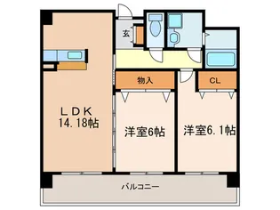 OAZO-N【3階】の間取り
