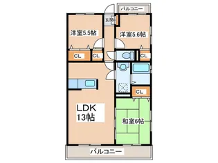 ステラ23N棟【2階】の間取り