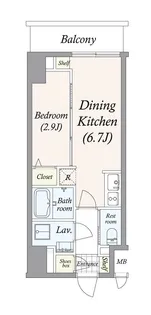 GRAN PASEO亀戸【3階】の間取り
