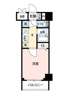 マイナビSTAY渋谷神泉町(パレステュディオ渋谷WEST)【3階】の間取り