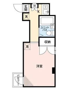マイナビSTAYパレス田園調布1丁目(上田ハウス)【3階】の間取り