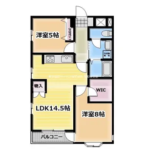 パークサイドテラス【1階】の間取り