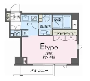 ドゥーエ南麻布【2階】の間取り