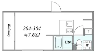 trias446【3階】の間取り