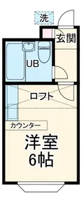 ベルピア姫宮第1【1階】の間取り