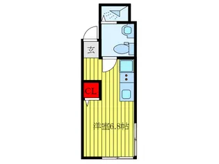 西ヶ原三丁目レジデンス【2階】の間取り