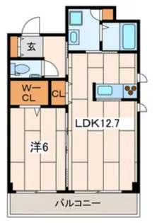 Cherry House VI【4階】の間取り
